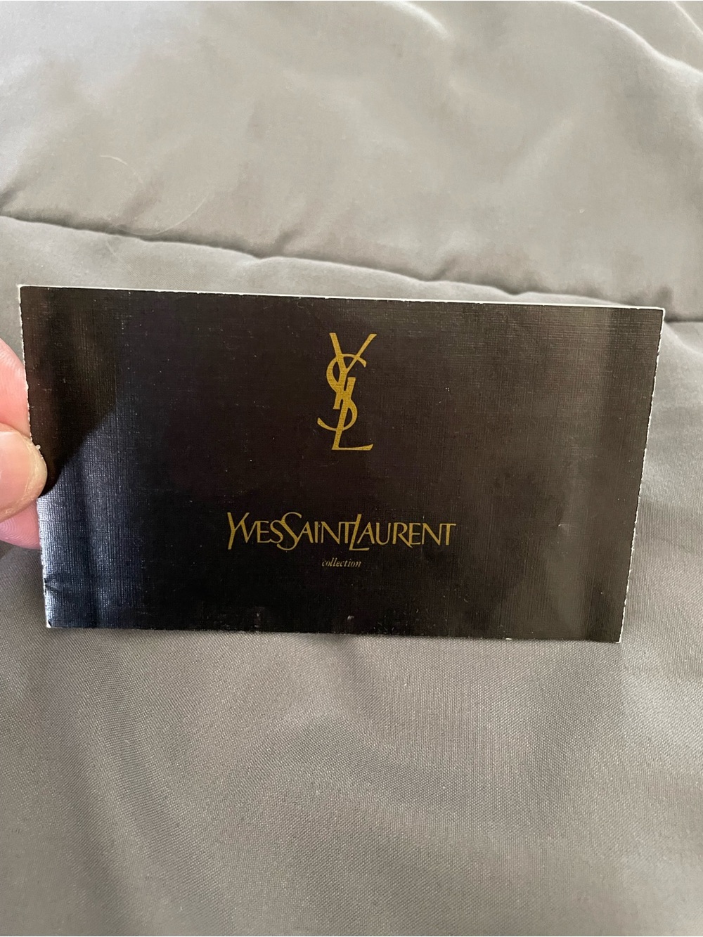 Vintage YSL Yves Saint Laurent Lighter Instruction Manual & Guarantee Card 1996